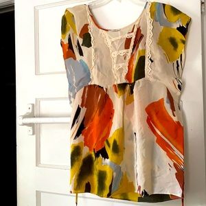 Abstract blouse